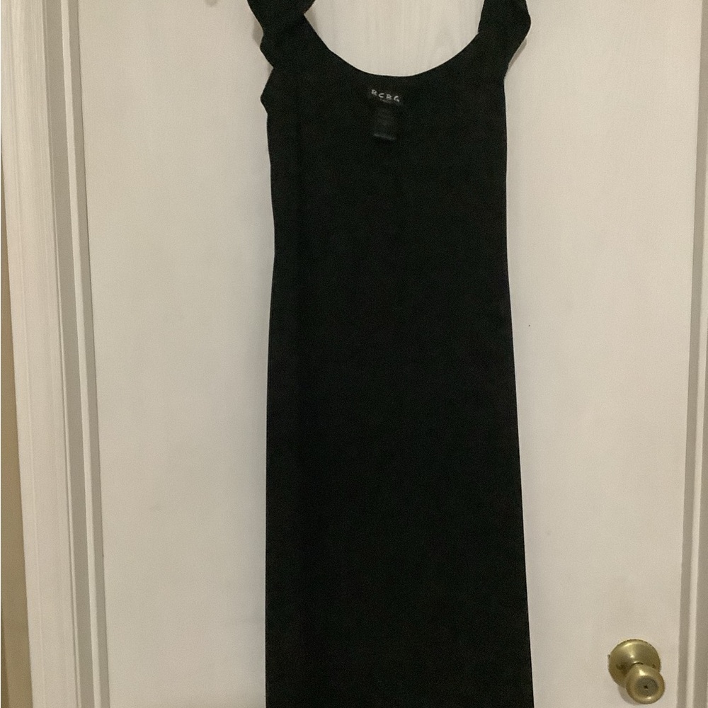 BCBG Paris Classic Black Maxi Dress